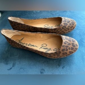 New American Rag Leopard Flats Size 6.5M